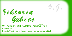 viktoria gubics business card